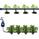 thumbnail image 5 of Paquete de 50 goteros de riego con conector para tubo de 4 mm/7 mm, emisor ajustable de 360°, microaspersores, sistema de goteo, manguera de riego para plantas de jardín, 5 of 5