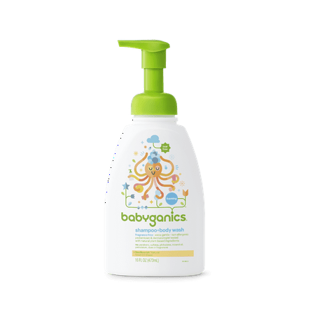 Babyganics Extra Gentle Shampoo + Body Wash Chamomile Verbena, 16.0 FL