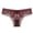 Wine, variant on Rbaofujie Underwear for Women Lace Bikini Panties Ladies No Show Hipster V-Waist Lace Flower Ladies Thong Perspective Mesh Bow Seduction Underwear Beige S Period Underwear for Women