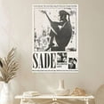 thumbnail image 3 of Music Poster -Sade Adu Diamond Life Album - Retro Style - Size 24x36 - Postora, 3 of 5
