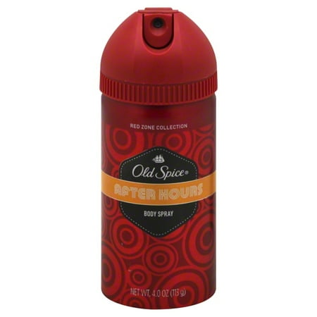 Old Spice Red Zone Collection Deodorant Body Spray, After Hours 4 oz