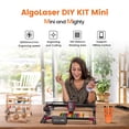 thumbnail image 2 of AlgoLaser DIY KIT Mini Grabador Laser 5W Potencia de Salida 200mm/s para Bricolaje Madera Metal Vidrio Cuero, 2 of 9