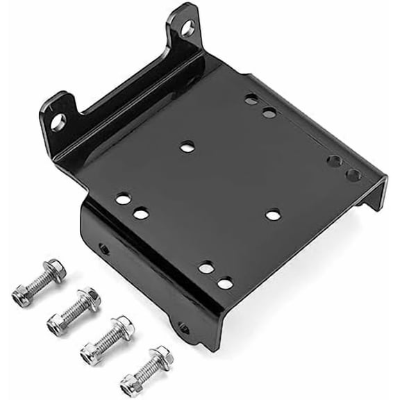 ATV Winch Mounting Bracket Plate Compatible with Suzuki King Quad 450 500 700 750 2005-2025