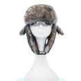 thumbnail image 6 of Unisex Men Women Russian Hat Trapper Bomber Warm Trooper Ear Flaps Winter Ski Hat Cap Headwear, 6 of 8