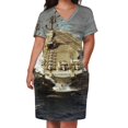 thumbnail image 2 of USS INTREPID-vestido holgado con bolsillos para mujer ropa elegante conjuntos de S tienda s envío CVA-11, 2 of 6