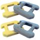 thumbnail image 1 of 2 Set Rubbing Mop Pads For 298 Window Cleaning Rag Premium Microfiber Material Wet Cleaning+dry, 1 of 5