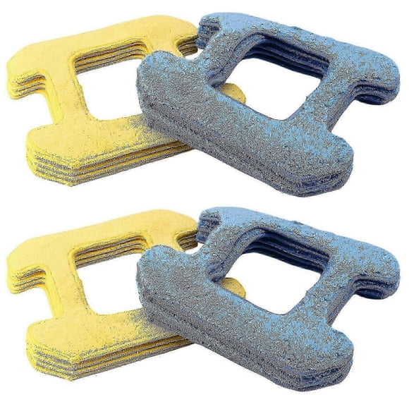 2 Set Rubbing Mop Pads For 298 Window Cleaning Rag Premium Microfiber Material Wet Cleaning+dry
