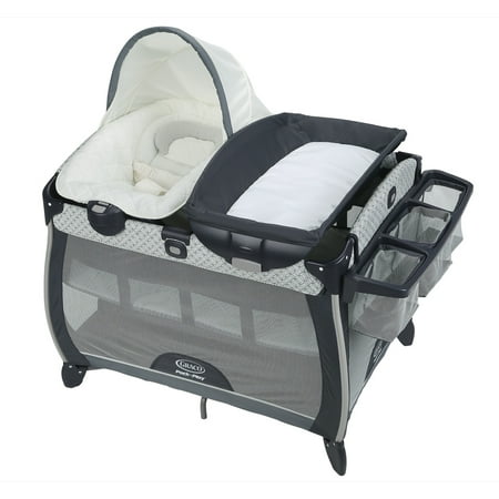 Graco Pack 'n Play Playard Quick Connect™ Portable Seat Deluxe, McKinley, Unisex