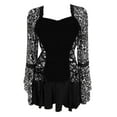 thumbnail image 1 of Dare To Wear Victorian Gothic Boho Women's Plus Size Bolero Corset Top S - 5x, 1 of 2