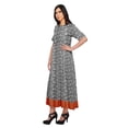 thumbnail image 2 of Moomaya Robe Kurta Imprimée Tenue d'Été Kurti pour Dames Tunique Longue Hauts pour Femmes, 2 of 5
