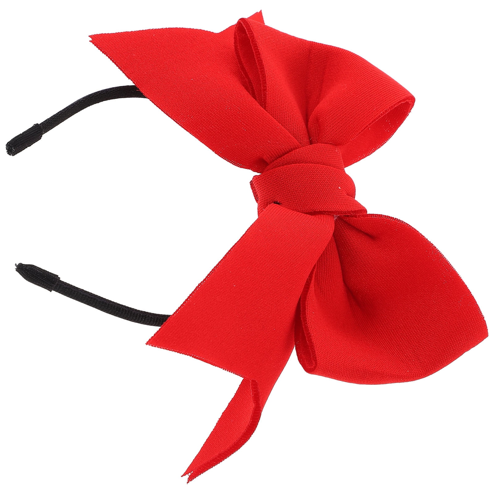 NICEXMAS Pet Hair Bowtie Headband in Red for Small Dogs Perfect Festival Accessory