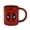 Deadpool Costume & Logo, variant on Heart Transparent Pink Glass Mug
