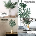 thumbnail image 4 of Efavormart 2 Bushes | 42" Tall Light Green Artificial Silk Plant Stem Vase Fillers, Faux Beech Leaf Branches for Table, Banquet, Wedding, Office, Events, Centerpieces, Backdrops, and Stage Decor, 4 of 10