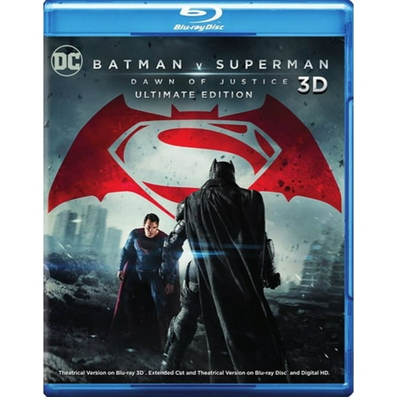 Pre-Owned Batman v Superman: Dawn of Justice [3D] [Blu-ray] (Blu-ray 0883929447435) directed by Zack Snyder