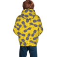 thumbnail image 3 of Bingfone Summer Pineapple Pattern Youth Classic Hoodies Soft Hooded Pullover Sweatshirts for Girls and Boys, 3 of 6