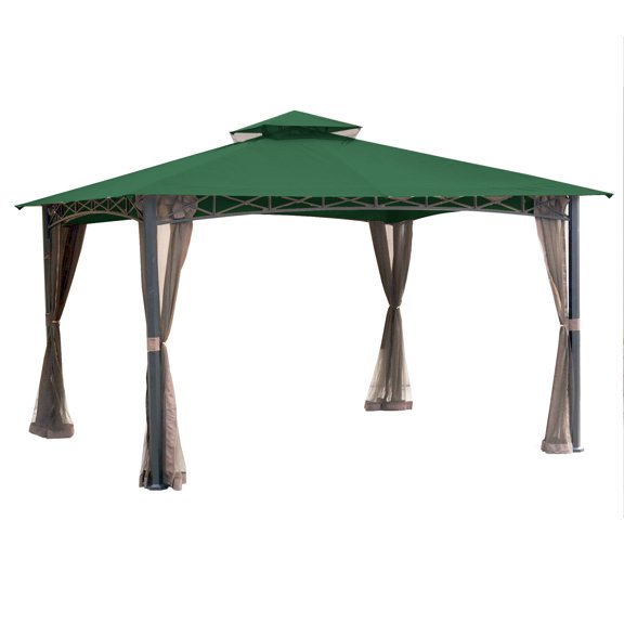 Garden Winds Replacement Canopy Top Cover for the Edinborough / San Rafael Gazebo - Green