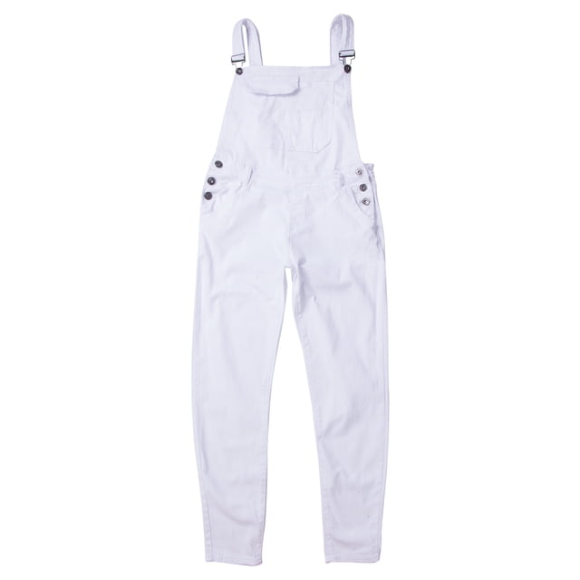 ITFABS Salopette à Bavette pour Hommes, Combinaison Ajustée, Pantalon en Jean à Bretelles avec Poches