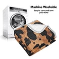 thumbnail image 5 of Yayeee Throw Blanket for Couch Soft Warm 60" x 80" Sofa Chair Bed Decoration, Leopard Pattern, 5 of 7