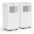 thumbnail image 1 of YUSAZENS 2-Pack 8000BTU Portable Air Conditioner, 8K Mobile AC with White Body, White Top Cover and White Control Panel, ABS Quiet Indoor Cooling, 1 of 5