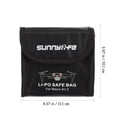 thumbnail image 3 of Shisuyan Sac de Rangement pour Batterie Durable Compatible avec Mavic Air 2, 3 of 8
