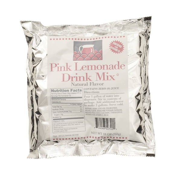 Thirst Ease Pink Lemonade Drink Mix, 18 Ounce -- 12 per case.