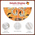 thumbnail image 4 of Kdxio Halloween Flamingos Print Christmas Tree Skirt Christmas Xmas Tree Skirts Mat for New Year Holiday Christmas Party Decorations-48", 4 of 7