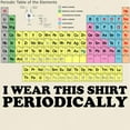 thumbnail image 3 of CafePress - I Wear This Shirt Periodically Periodic Table Ligh - Men's Classic Graphic T-Shirt, 3 of 4