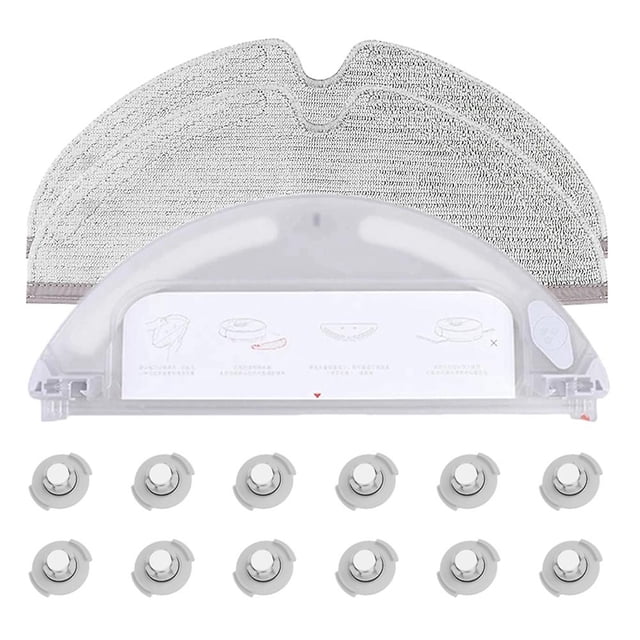 Reemplazo de robots de barrido Allinless piezas del filtro del tanque de agua para Xiaomi Roborock S50 S51 S52 S55 T4 T6 T60