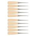 thumbnail image 3 of Wooden Handle Awl, Stainless Steel Portable Leather Scratch Awl With Case Guard For DIY Sewing For Marking, 3 of 8
