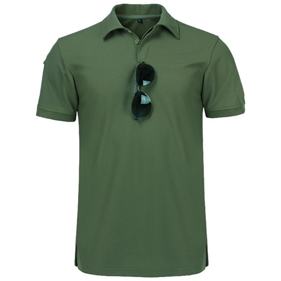 Sovtemp Men's Sports Quick Drying T-shirt Short Sleeved Polo shirt Men's Casual shirt Top