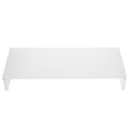 thumbnail image 2 of Multi-function Desktop Monitor Stand Computer Screen Riser Thicken Board Rack Laptop Stand Desktop Notebook TV Shelf (White), 2 of 8
