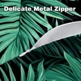 thumbnail image 4 of Tropical Jungle Palm Leaves Velvet Throw Pillow Covers Set of 2 with Unique Patterns for Bed and Sofa, Available in 16x16, 18x18, and 20x20 Inches for Various Occasions, 4 of 6