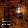 thumbnail image 2 of Matsuzay Lámpara de pared impermeable 12W cubierta redonda Vintage cabeza única jardín luz exterior pared negro IP65 exterior E27 enchufe Iluminación y accesorios No.1 Matsuzay HA025536-01, 2 of 6
