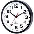 thumbnail image 3 of Reloj de pared Roymine Atomic de 25 cm, silencioso, no hace tictac, negro, 3 of 9