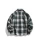 thumbnail image 3 of Blusa y camisa de manga larga con cuello vuelto para hombre Blusa de poliéster con solapa y bolsillos con botones de celda Return To The Ancients para hombre, 3 of 3