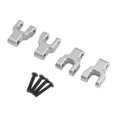 thumbnail image 4 of Soportes de amortiguadores para coches RC delanteros y traseros: kit de reemplazo para bricolaje. Plata, 4 of 8