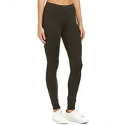 HUE Womens Moto Mesh Active Legging, L, Black
