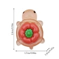 thumbnail image 3 of Luminous Resin Fruit Turtle DIY Craft Kit Glow in the Dark Miniature Decorations for Fairy Gardens Dollhouses and Scenes 10PCS, 3 of 7