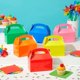 thumbnail image 4 of Cartón Colores Brillantes Tratar Cajas Favorece los Fiesta de Cumpleaños Bolsas, para Fiesta de Cumpleaños, Bodas, Eventos (White), 4 of 4
