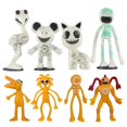 thumbnail image 1 of KEVCHE 8 Piezas Figura de Zoonomaly Juguetes, Zoonomaly Juego de Terror Figura Decoración de Escritorio Animal Deforme Amarillo, Zoonomaly Figura para Niños y Aficionados, Edad 3+, 1 of 5