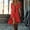 A203 Red, variant on Women's Boho Summer Maxi Dress V Neck Short Puff Sleeve Lace Up Front Ruffle Hem High Low Swing Sun Dress Casual Beach Vacation Party Flowy Fit A Line Gown