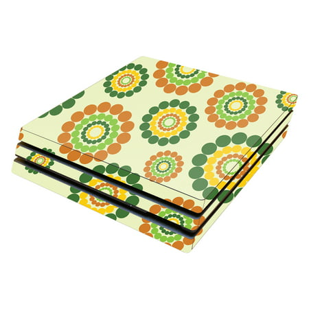 Skin Decal Wrap for Sony PlayStation 4 Pro PS4 Flower