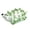 Green, variant on Yihuala Miniature Glass Hedgehogs Figurine Gifts for Women Valentine for Crystal Decoration