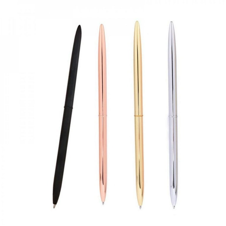 Sonbest 0.7mm Metal Luxury Gold Sivler Ballpoint Pens for Writing School  Office Business Supplies Gold