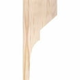 thumbnail image 3 of 3 1/2"W x 6"D x 14"H Monterey Smooth Corbel, Douglas Fir, 3 of 9