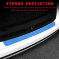 thumbnail image 4 of Yazoeia Car Rear Bumper Protector Guard, Auto Scratch-Resistant Rubber Trunk Door Entry Guard Accessory, Universal Non-Slip Vehicle Trunk Door Sill Protector for Most Cars (35"×2.7", Blue), 4 of 6