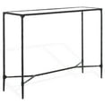 thumbnail image 4 of Safavieh Isabellina Iron and Glass Console Table in Black / Clear, 4 of 9
