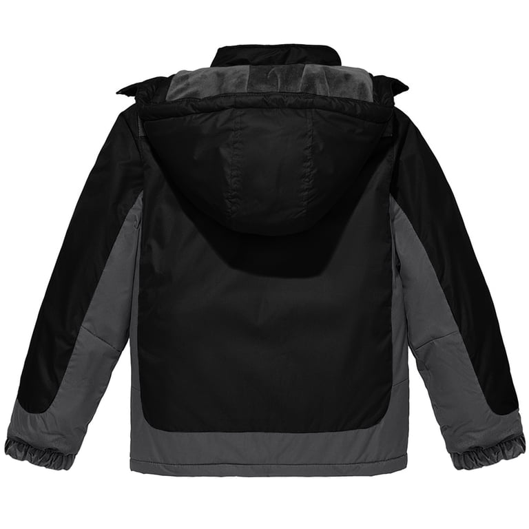Wantdo Boys' Waterproof Ski Jacket with Detachable Hood photo 2