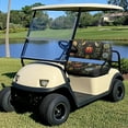 thumbnail image 2 of Binienty 2 Piece Golf Cart Seat Covers Floral Ladybug Club Car DS Precedent Golf Car Seat Cushion Cover and Backrest Cover Universal Fit for All Weather, 2 of 8