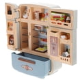 thumbnail image 1 of 1 Set Mini Fridge Toy Mini Food Set Tiny Stuff Miniature House Pretend Play Toy, 1 of 8